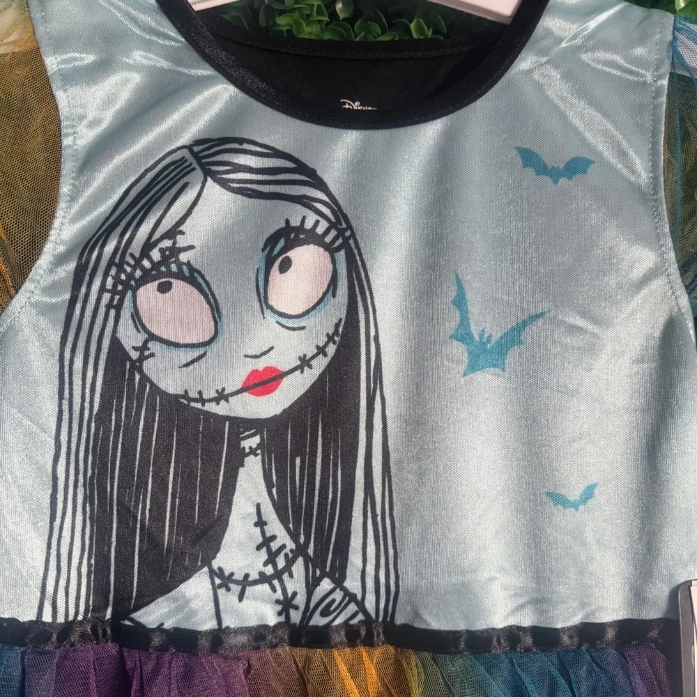 Nightmare Before Christmas Sally Girl's Medium Halloween Nightgown NWT
